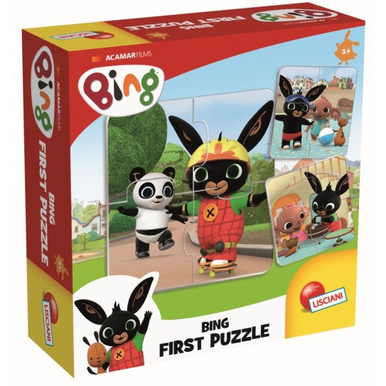 BING - Moje první puzzle 6x4 dílky