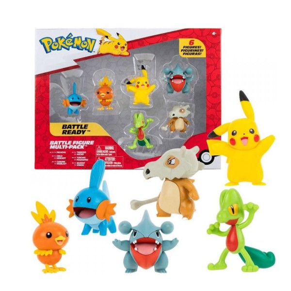 Pokémon sada 6 figurek 