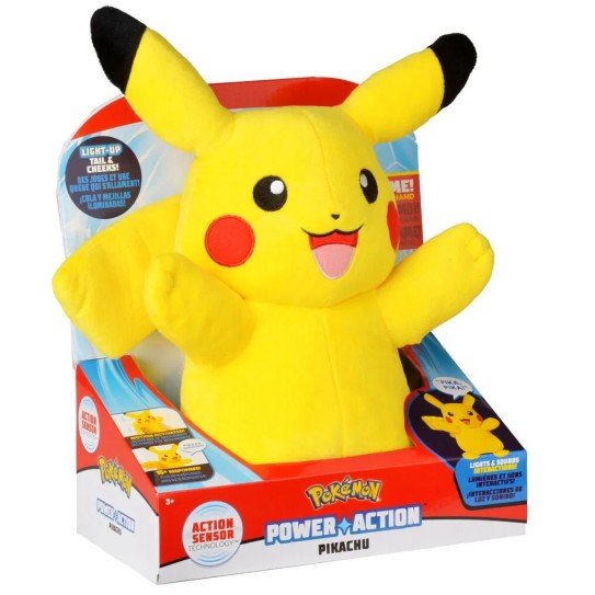 Pokemon Power Action Pikachu -  interaktivní plyš