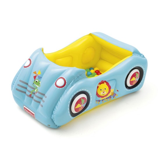 Dětské nafukovací autíčko Fisher-Price s míčky...